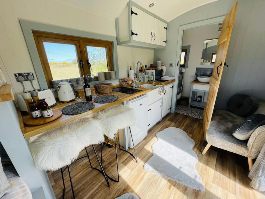 The Hut@Trefechan Wen - Coastal Coziness! Goodwick Εξωτερικό φωτογραφία